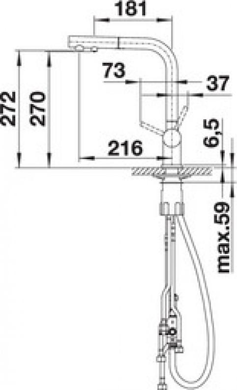 Смеситель Blanco FONTAS-S II UltraResist 525199