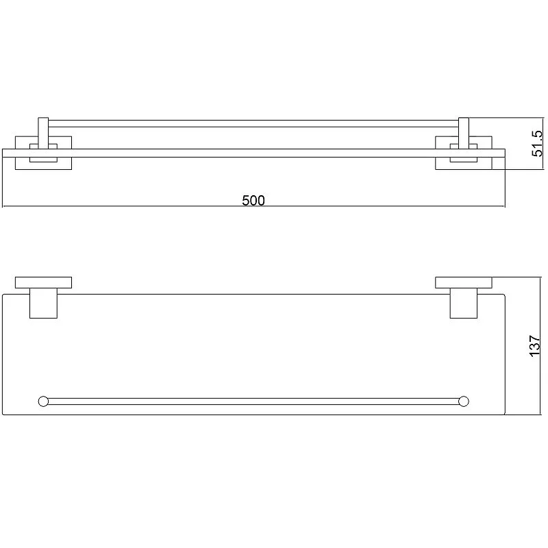 Полка Belz B903 B90307 черный