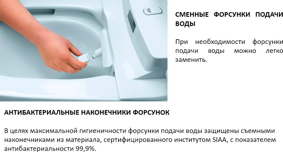 Подвесной унитаз Grohe Sensia Arena 39354SH0 с феном