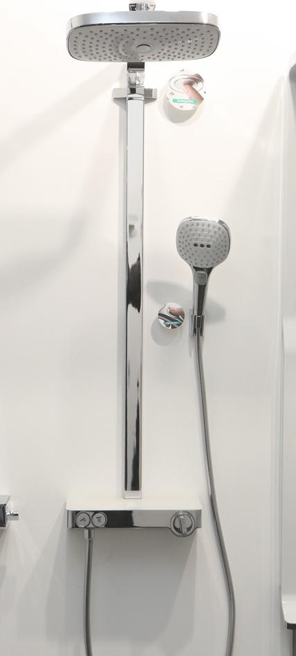 Душевая стойка Hansgrohe Raindance Select E 300 2jet 27126400 Showerpipe