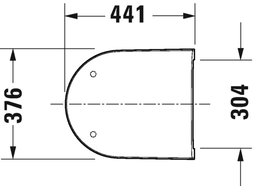 Крышка-сиденье для унитаза Duravit D-Neo 0021610000, белое