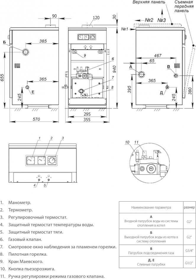 Газовый котел ACV Alfa Comfort 30 v15 (22 кВт)