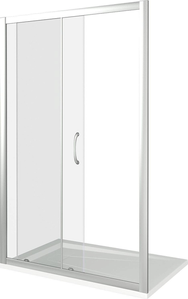 Душевая дверь в нишу 120 см Good Door Latte WTW-120-C-WE ЛА00009 стекло прозрачное