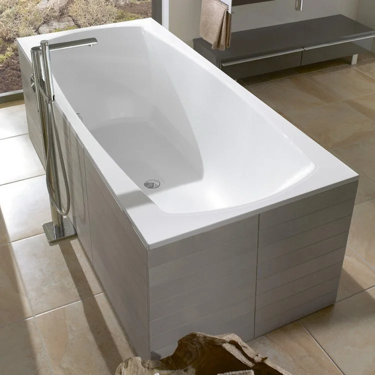 Квариловая ванна Villeroy & Boch Pavia 160х70 UBQ160PAV2V-01 белый