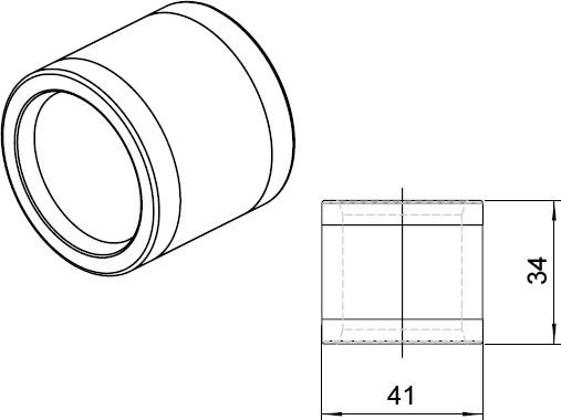 Гильза Rehau Rautitan PX 40