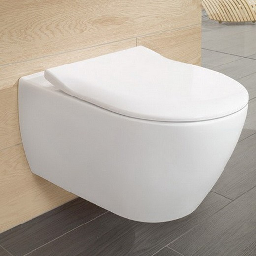 Подвесной унитаз Villeroy & Boch Subway 2.0 5614R2R1 alpin Сeramicplus