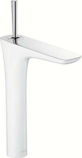 Смеситель для раковины Hansgrohe PuraVida 15066400, белый хром