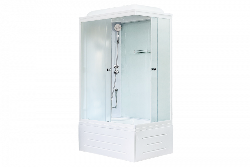 Душевая кабина 100х80 см Royal Bath BP RB8100BP5-WC-L стекло матовое