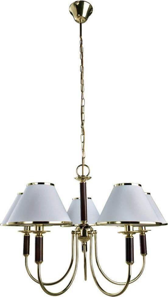 Подвесная люстра Arte Lamp Catrin A3545LM-5GO