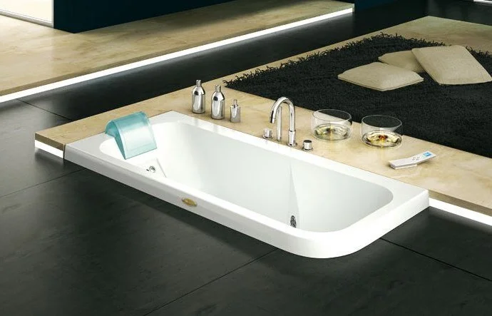 Акриловая ванна Jacuzzi Aquasoul Lounge 9443-598A Sx/9F23-5024 белый