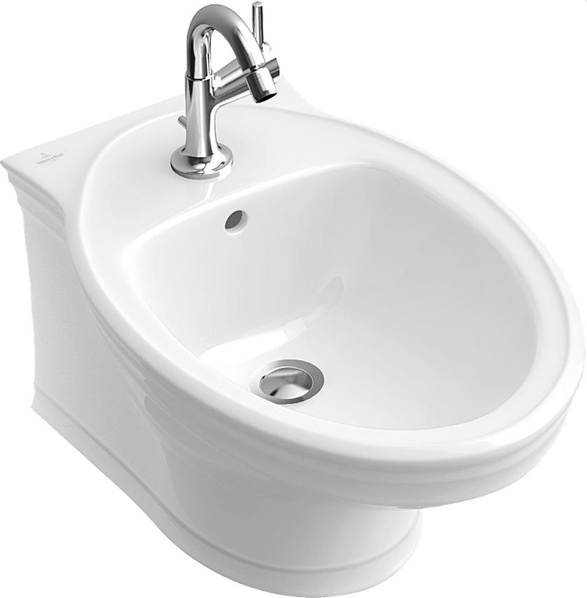 Подвесное биде Villeroy & Boch Amadea 7E86 B0R1 alpin