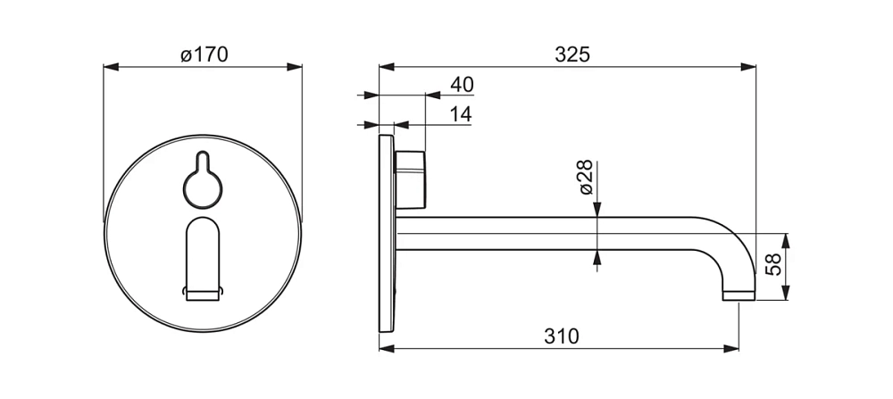 Смеситель для раковины Oras Electra 6615C хром