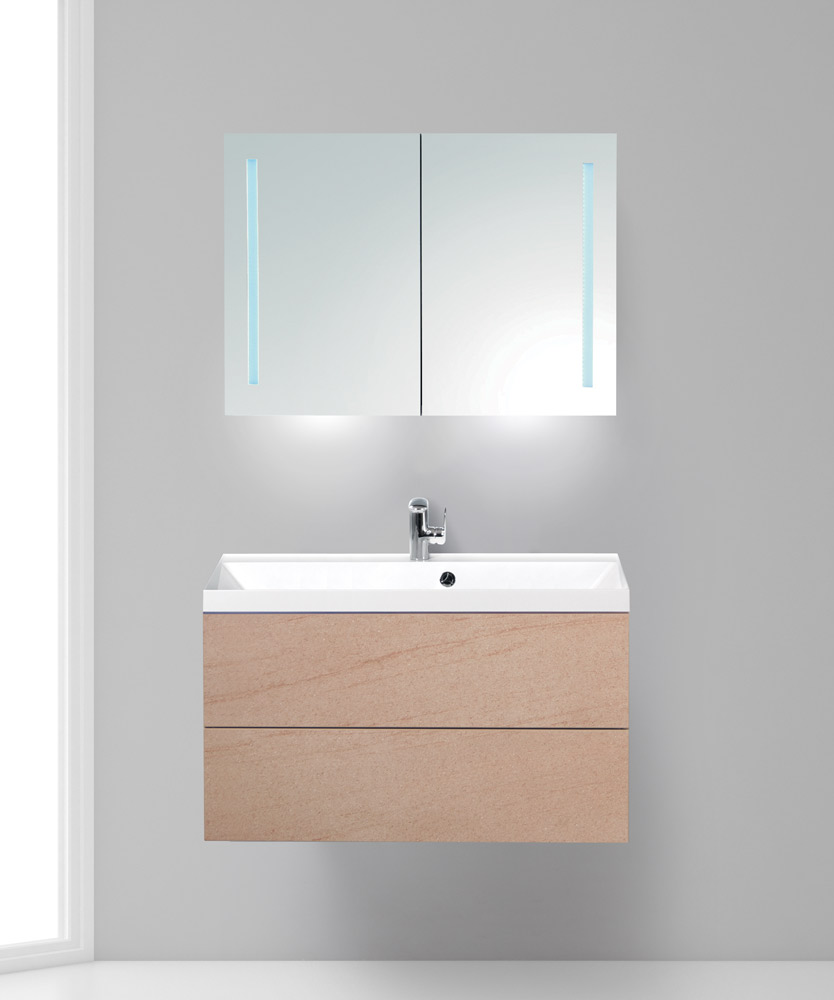 Тумба для комплекта BelBagno REGINA-900-2C-SO-RB-BLUM rosso basalto