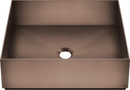 Раковина накладная 40 см Gessi 316 54605#708, copper brushed PVD