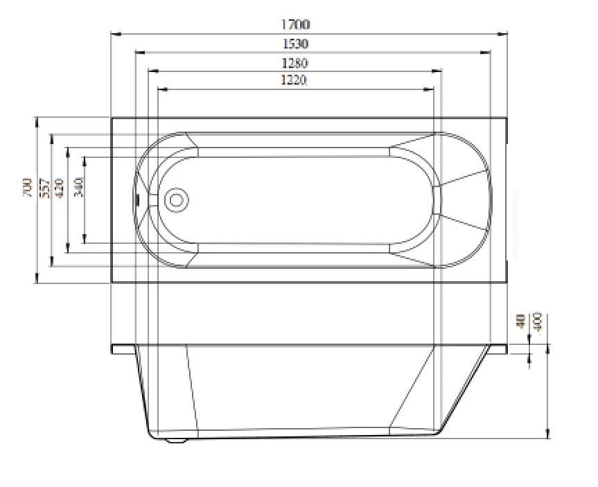 Акриловая ванна C-Bath Galaxy CBQ016001 белый