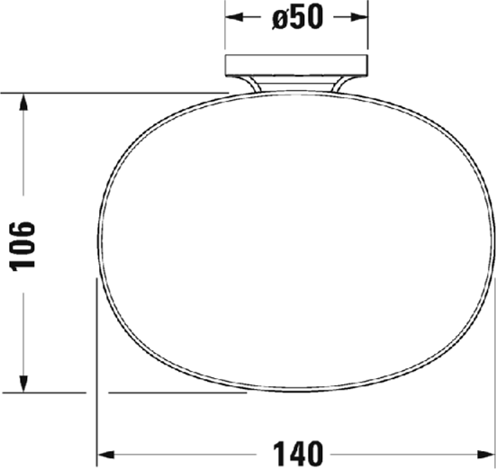 Мыльница Duravit Starc Starck T 0099334600 чёрный матовый