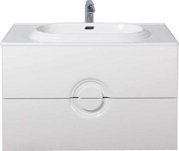 Тумба для комплекта BelBagno ONDA-N-800-2C-SO-BL bianco lucido