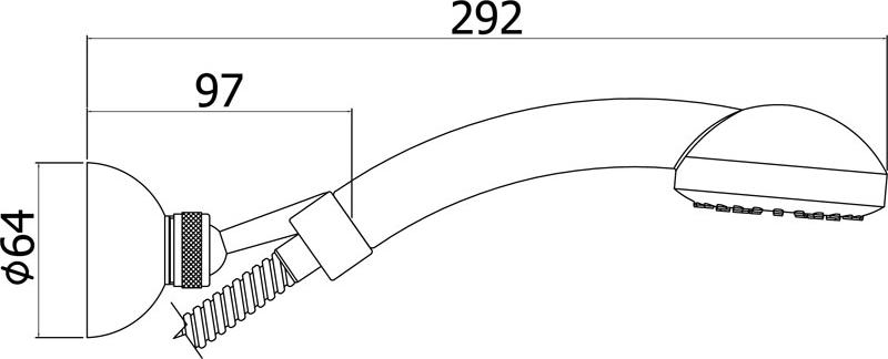 Душевой гарнитур Paffoni Trieste Bis ZDUP082CR