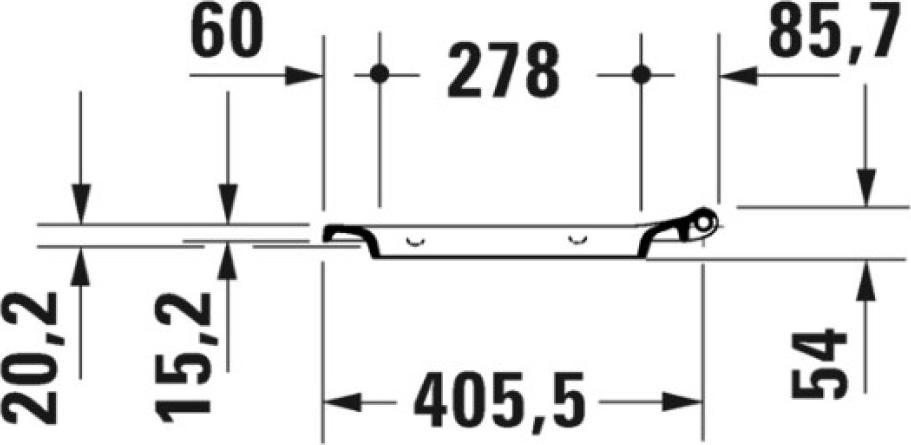 Крышка-сиденье Duravit Viu 0021290000 с микролифтом, белый