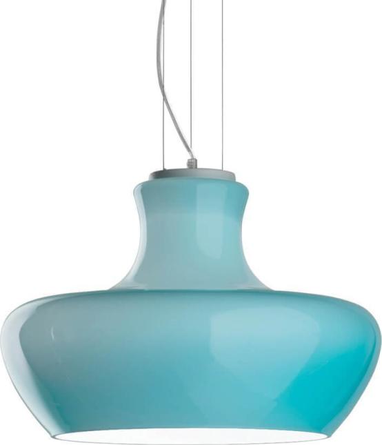 Подвесной светильник Ideal Lux Aladino SP1 D30 Azzurro 137292