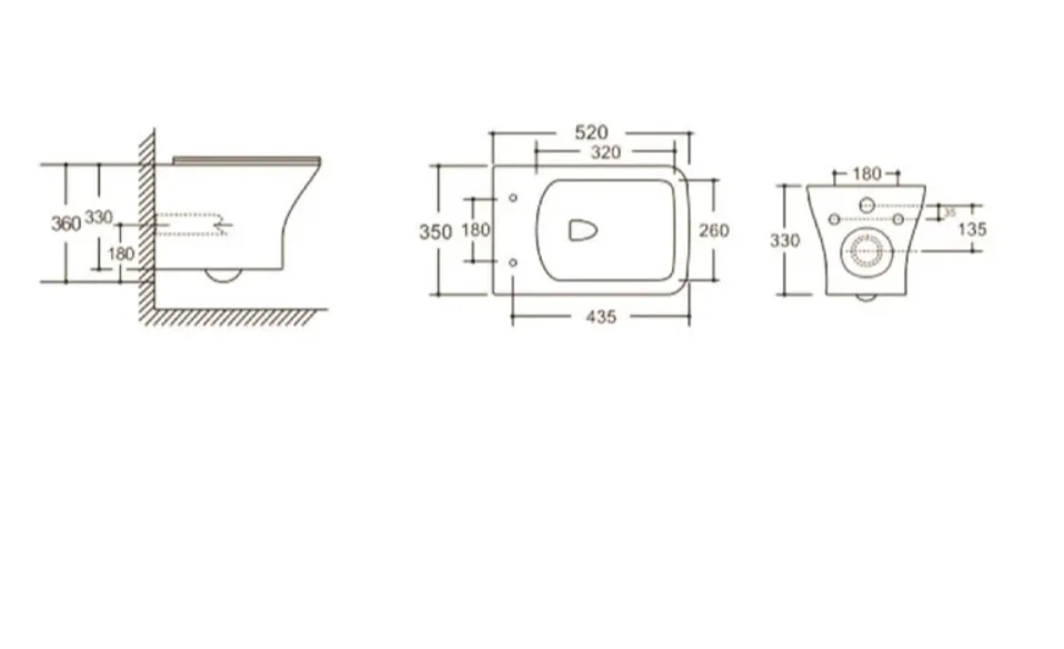 Подвесной унитаз Ceruttispa Ellero Aria UF, CT 10482, безободковый, с крышкой-сиденьем микролифт, белый