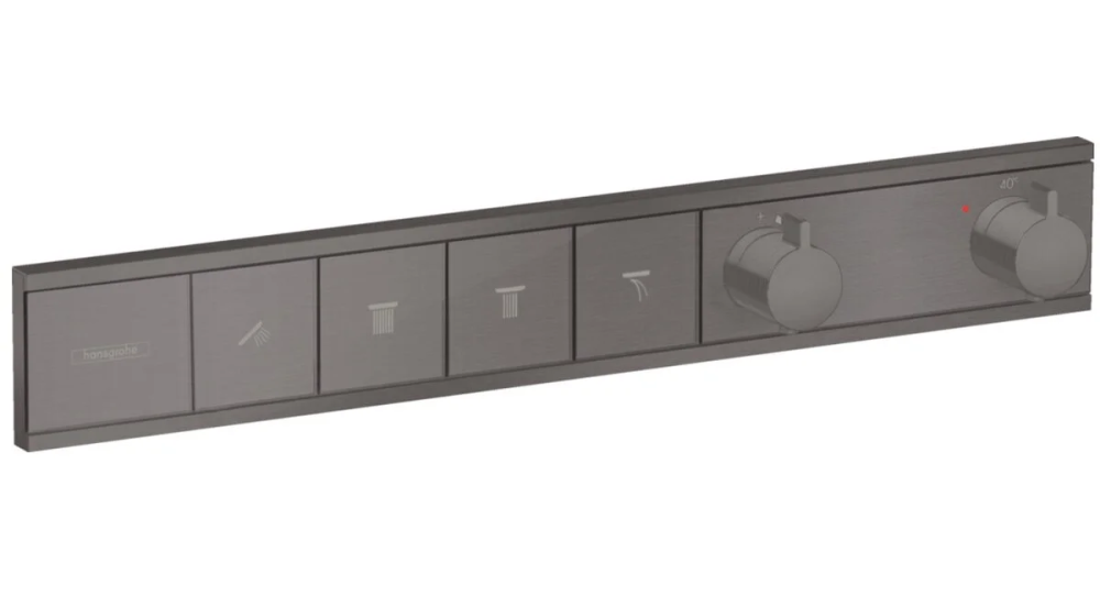 Смеситель для душа Hansgrohe RainSelect 15382340 хром, черный