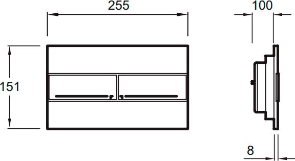 Комплект Jacob Delafon Patio E5504-NF/EDV102-00