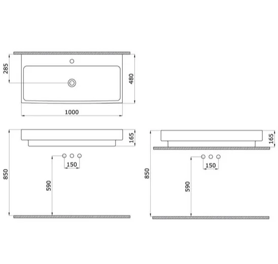 Раковина накладная Bocchi Scala Arch 1079-004-0126 черный