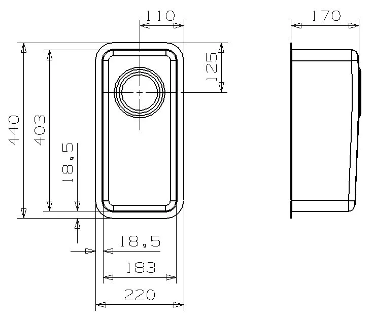 Кухонная мойка Reginox Kansas 42416 хром