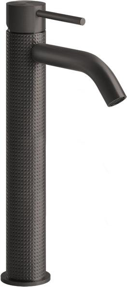 Смеситель для раковины Gessi 316 Cesello 54409#707, brushed black metal PVD