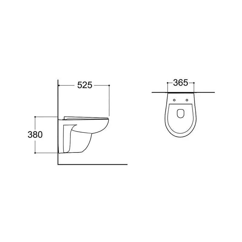 Инсталляция Ideal Standard Prosys Eco Frame M с безободковым унитазом Aquatek Каир E233267/AQ1170-00, AQ1170-00, белый, сиденье микролифт