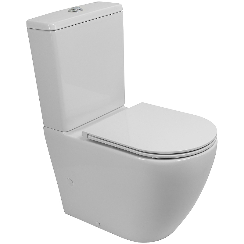 Унитаз с горизонтальным выпуском BelBagno Sfera BB2141CP-TOR