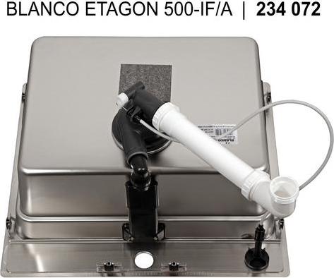 Кухонная мойка Blanco Etagon 500-IF/A 521748