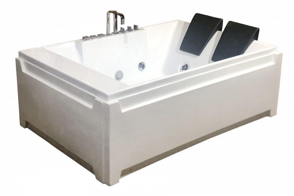 Акриловая ванна Royal Bath Triumph De luxe 180х120 см RB665100DL с гидромассажем