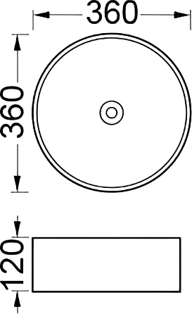 Раковина STWORKI Берген S21413BK черный