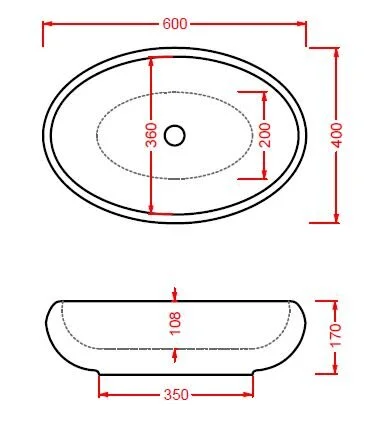 Раковина накладная ArtCeram Tao TOL002 03 00 черный