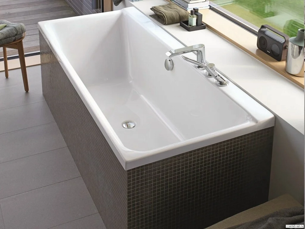 Акриловая ванна Duravit P3 Comforts 190х90 7003780000000000 белый