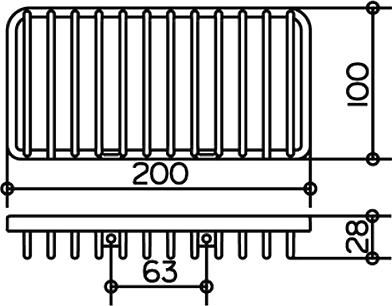 Полка Keuco Universal 24902 хром