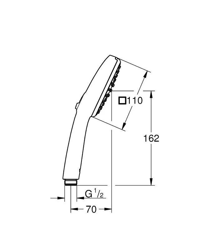 Душевая лейка Grohe Tempesta 27571003 хром