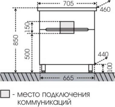 Тумба под раковину СанТа Лондон 224006л 66.5 см белый