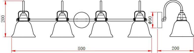 Бра Rivoli Avrora 5055-704 Б0047347