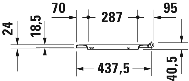 Сиденье для унитаза Duravit P3 Comforts 0020310000