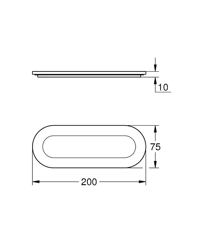 Полка Grohe Selection 41036000 белый