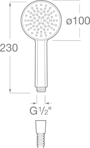 Ручной душ Roca Stella 5B9B03C00