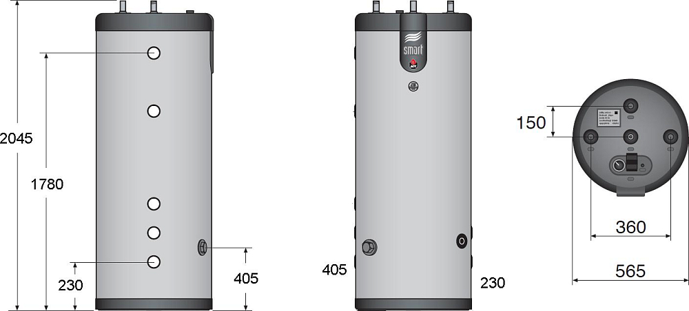 Водонагреватель ACV SMART LINE SLE 300L