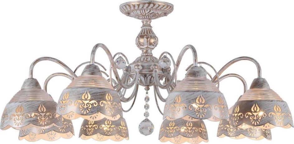 Потолочная люстра Arte Lamp Sicilia A9106PL-8WG