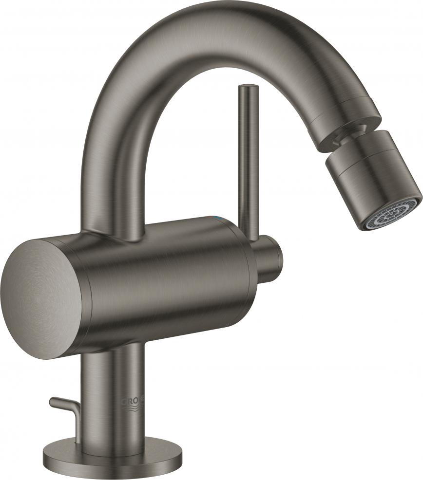 Смеситель Grohe Atrio New 32108AL3 для биде тёмный графит, матовый