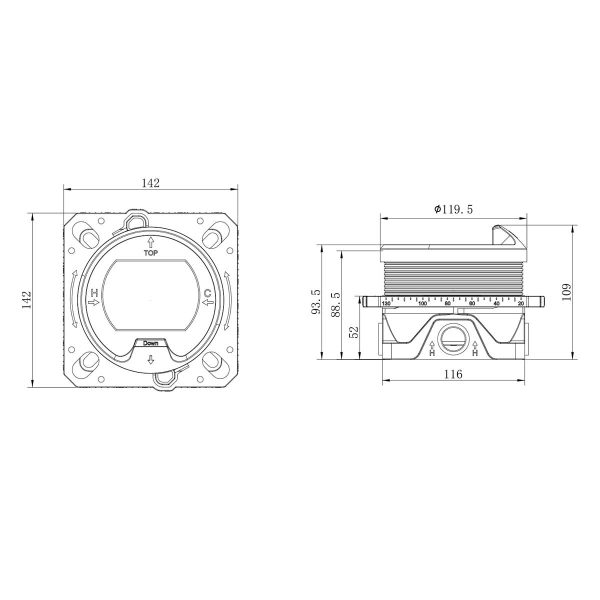 Душевая система Vincea Inspire VSFW-3I21MT1RMB, черный