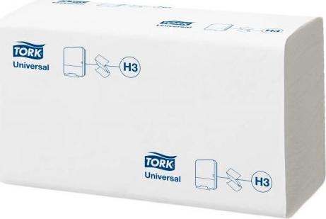 Бумажные полотенца Tork Singlefold 120108 H3 (Блок: 20 уп. по 250 шт.)