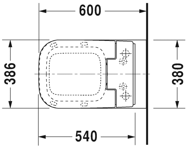 Напольный унитаз Rimless Duravit P3 Comforts SensoWash 2166590000 безободковый